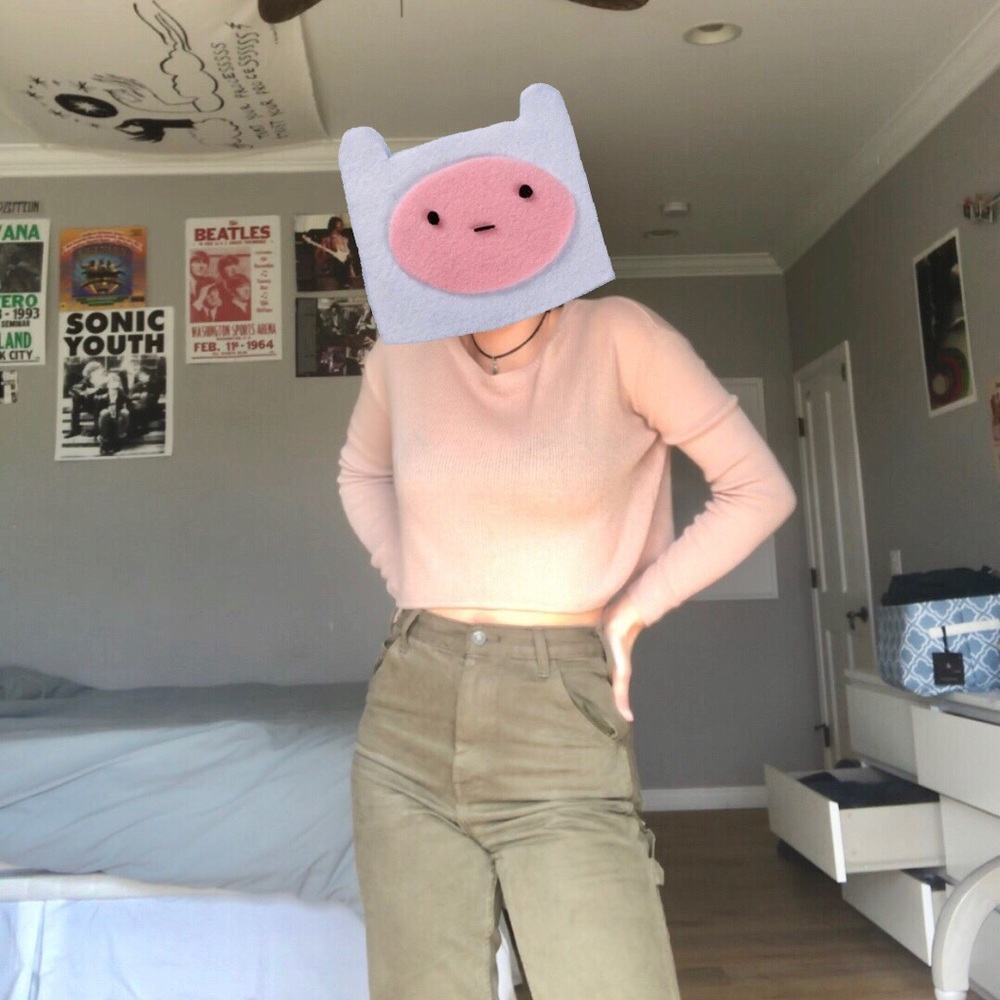 Cropped sweater
